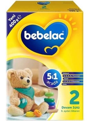 Bebek Devam Sütü No2 400 gr