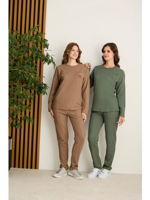 Nightlove Kadın Uzun Kollu Eşofman Takımı