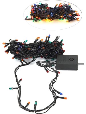 Empressco Renkli 100 Ampullü Pirinç Yılbaşı Işığı, 4.5 Metre, Sıcak ve Parlak Ortamlar Için Ideal