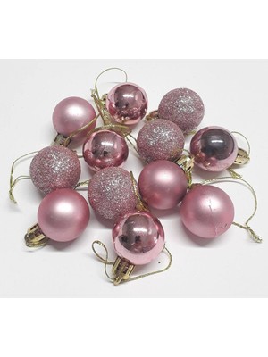 Empressco Rosen Altın Renk 3 cm 12'li Boru Topları, Şık ve Kullanışlı Dekoratif Aksesuarlar