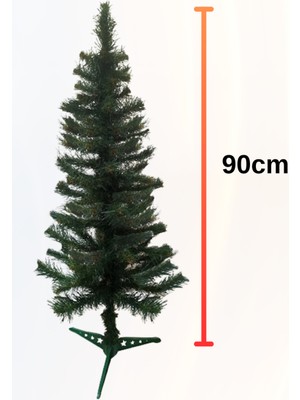Empressco Yerli Çam Ağacı, 90CM, 80 Dal, Yeşil, Doğal ve Şık Dekorasyon Parçası