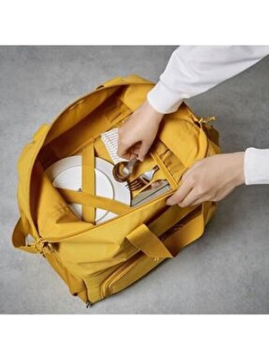IKEA Soğutucu Çanta Sarı 38X24X40 cm 35-39,9 L Kapasite ile Polyester Malzeme Özellikli
