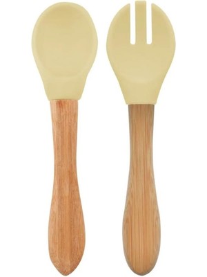Mama Kaşığı ve Çatal Seti Mellow Yellow