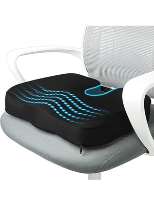 Ortopedik Visco Kuyruk Sokumu Oturma Minderi, Konfor ve Destek Sağlar