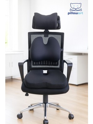 Ortopedik Yastık Seti - Bel, Boyun ve Kalça Desteği ile Konforlu Uyku