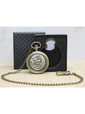 Livenda Özel Kutulu Tren Temalı Köstekli Saat LIV270