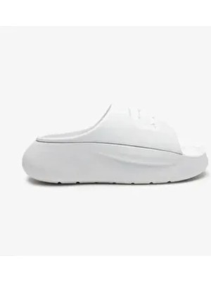 Lacoste Croco 3.0 Erkek Beyaz Terlik