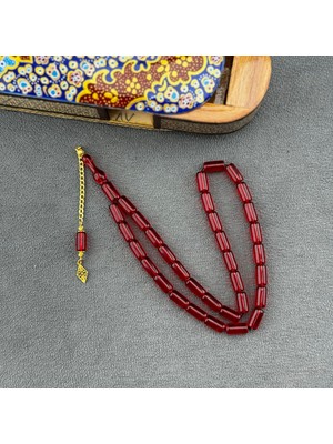 Altın Püskül Sıkma Kehribar