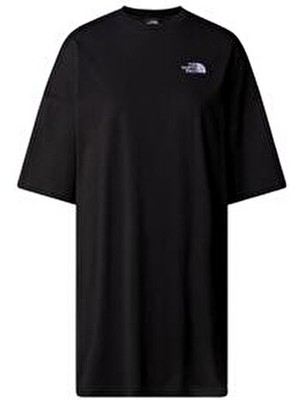 The North Face W Essentıal Oversıze Dress Kadın Tişört NF0A87NFJK31 Siyah-Regl