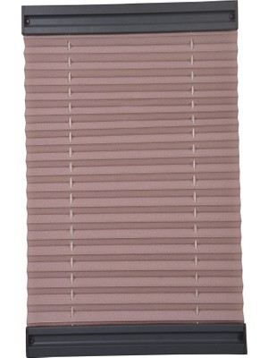  Orjin Plise Perde Katlanır Cam/ev/ofis Perdesi, Istediğin Ölçüde Kahve