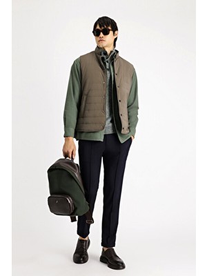 Kiğılı Slim Fit Dar Kesim Spor Yelek