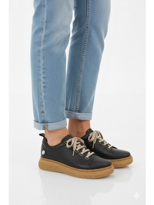 Mammamia Mammimia Kadın Hakiki Deri Ortopedik Spor Tarz Günlük Ayakkabı M26/KA120