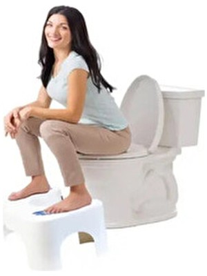 Klozet Taburesi Klozet Basamak Klozet Ayaklığı - Kırmızı