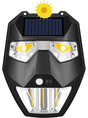 CetKing Güneş Enerjili - Yüz Görünümlü LED AYDINLATMA/GT-SL19