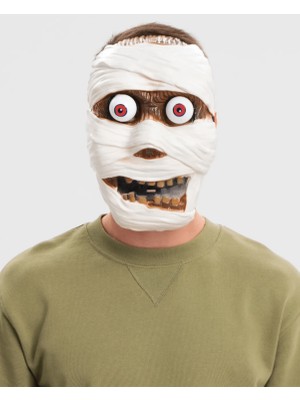 Sallanan Yaylı Oynar Gözlü Mumya Maskesi