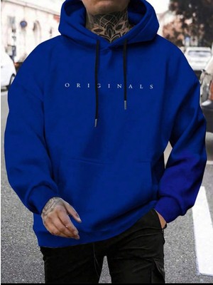 Originals Baskılı Geniş Kesim 3 Iplik Sweatshirt