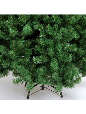 Empressco Yeşil Yılbaşı Çam Ağacı, 210 Cm, 750 Dal, Dayanıklı Demir Ayak ve Gövde