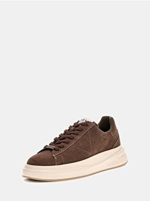 Guess Elba Hakiki Süet Deri Sneaker