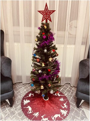 Empressco Yılbaşı Çam Ağacı 90 Cm, 76 Dal, Canlı Yeşil, Sıcak ve Şık Dekorasyon Için