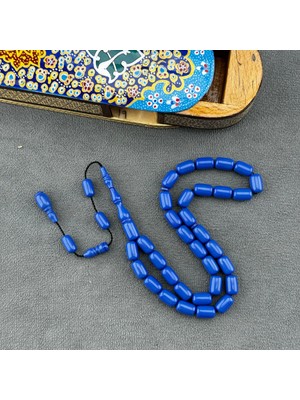 Mavi Eski Obje Katalin Tespih