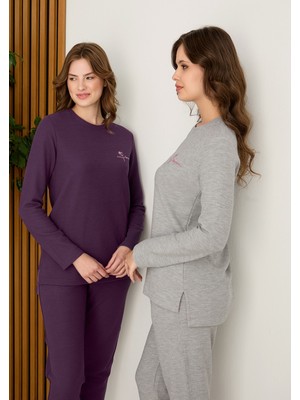 Nightlove Kadın Uzun Kollu Eşofman Takımı