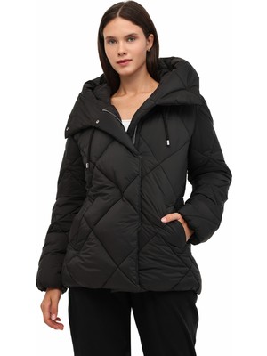 Lumberjack Wl 2kelly 5pr Siyah Kadın Kısa Kaban