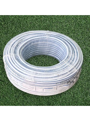 CetKing Metre Bahçe Hortumu 3 Katlı Sağlam Çeşme Su Sulama Hortum Araç Araba Yıkama 12.5 mm 1/2"