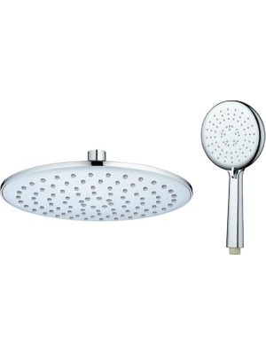 CetKing Olympia Krom Tepe Duş ve El Duş Başlık Seti