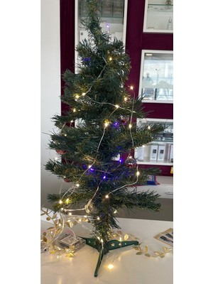 Empressco Yılbaşı Ağacı 60CM ve Eğlence Seti, Kahverengi Renk ile Neşe Dolu Kutlama!