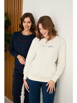 Nightlove Kadın Uzun Kollu Eşofman Takımı