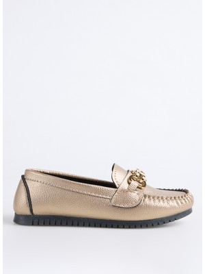 F By Fabrika Bronz Kadın Loafer Inel