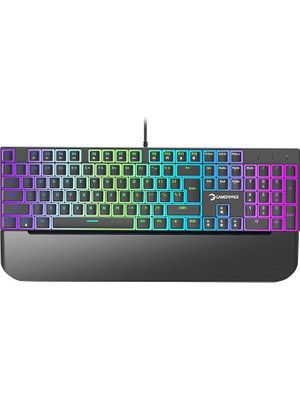 CetKing Suki Mekanik Kırmızı Switch Puding Keycaps Türkçe Q 104 Tuş USB Gaming Klavye