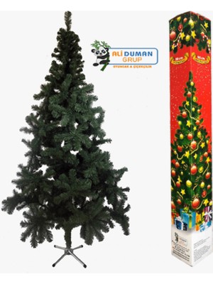 Empressco Renkli 90 cm Çam Ağacı, 100 Dallı, Süslemeye Uygun, Plastik Ayak