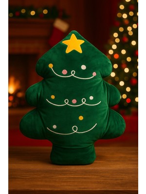 Empressco 35CM Yeşil Peluş Yılbaşı Ağacı Hediye, Sıcacık ve Eğlenceli Bir Seçenek