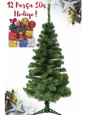 Empressco 90 cm Renkli Yılbaşı Çam Ağacı ve Süsler Paketi