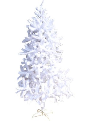 Empressco 180CM Beyaz Yılbaşı Yapay Çam Ağacı, Şık ve Doğal Görünüm.