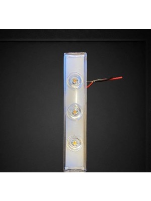 CetKing 5 Li Paket Set 3 Lensli Mercekli Gün Işığı 3000K 24V Tente Armatürü