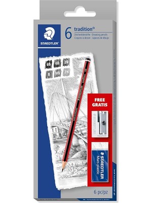 CetKing 61 110 C6 Tradition Kurşunkalem 6'lı