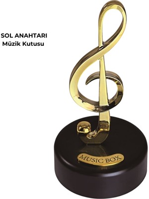Marsilyan Sol Anahtarı Müzik Kutusu