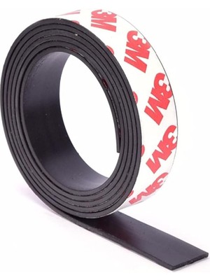 CetKing Yapışkanlı Şerit Mıknatıs Magnet Kes Kullan Kalınlık: 2 mm Genişlik : 20 mm 5 Metre Srt