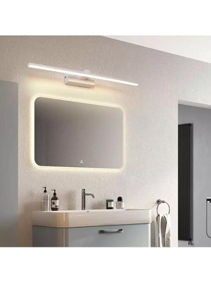 CetKing Avize Berrak Modern Tasarım Beyaz Renk Gün Işığı Ledli Banyo - Mutfak - Salon LED Duvar Aplik