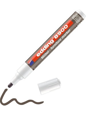 CetKing 8900 Mobilya Rötuş Kalemi - Antik Ceviz - Yuvarlak Uç 1,5-2 mm