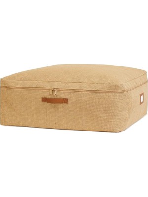 CetKing Home Textile Büyük Boy Jüt Baza Altı Hurç 62 x 46 x 22 cm