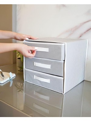 CetKing Bölmeli Katlanabilir Çekmece Raf Düzenleyici Organizer