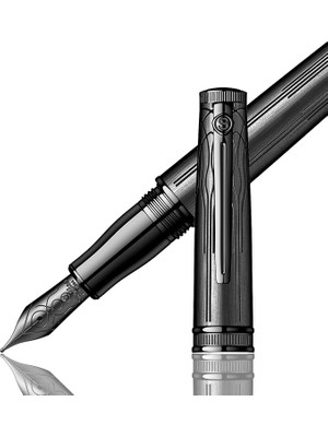 CetKing Heritage Dolma Kalem Mat Siyah