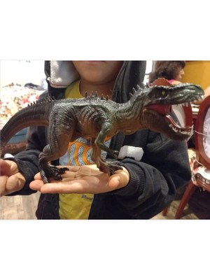 CetKing Store T-Rex Süper Gerçekçi Dinazor Trex Figür 30 cm Kapanıp Açılabilen Ağız Hediye Oyuncak Dinozor, Çok Renkli