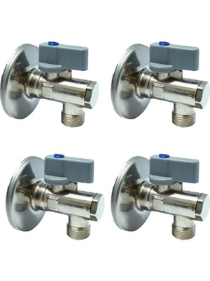 CetKing 4 Adet Filtreli (Filitreli) Ara (Taharet) Musluk 5yıl Garanti 1/2