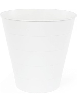 CetKing Fniss Çöp Kutusu 10 Litre, Beyaz, Çöp Kovası