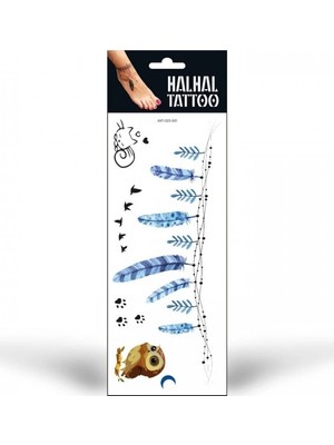 Artikel Halhal Geçici Tattoo -1, Bilek Tattoo, Ayak Tattoo, Geçici Dövme