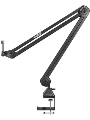 CetKing Merz N-PRO46 Yüksek Kaliteli Stüdyo Tipi Masa Mikrofon Standı Sehpası (46X46 Cm)